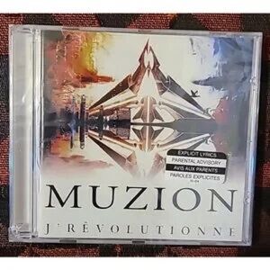 Muzion "J'RÉVOLUTIONNE" CD - White Cover Artwork
